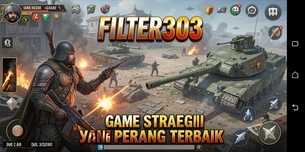 Tampilan gameplay FILTER303 yang menarik dan penuh strategi.