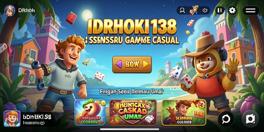 Screenshot gameplay IDRHOKI138 menunjukkan aksi seru dan grafis yang menarik.