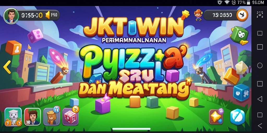 Gameplay menantang di JKTWIN dengan berbagai level yang menarik.