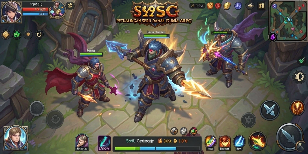 Gameplay menarik S9S9 dalam aksi petualangan ARPG.